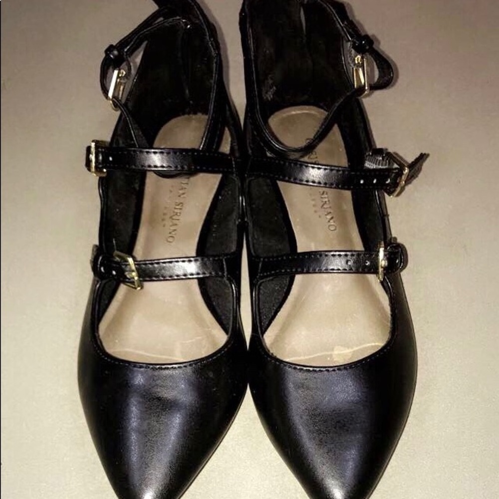 WORN ONCE Size 6.5 women’s Christian Soriano flats